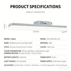 Calelin Multi-Functional LED Under Cabinet Light, Remote Control Dimmable & Timing Closet Lamp with 1200mAh Battery, Magnetic Stick-On Wireless Light for Bedroom, Dorm, Kitchen