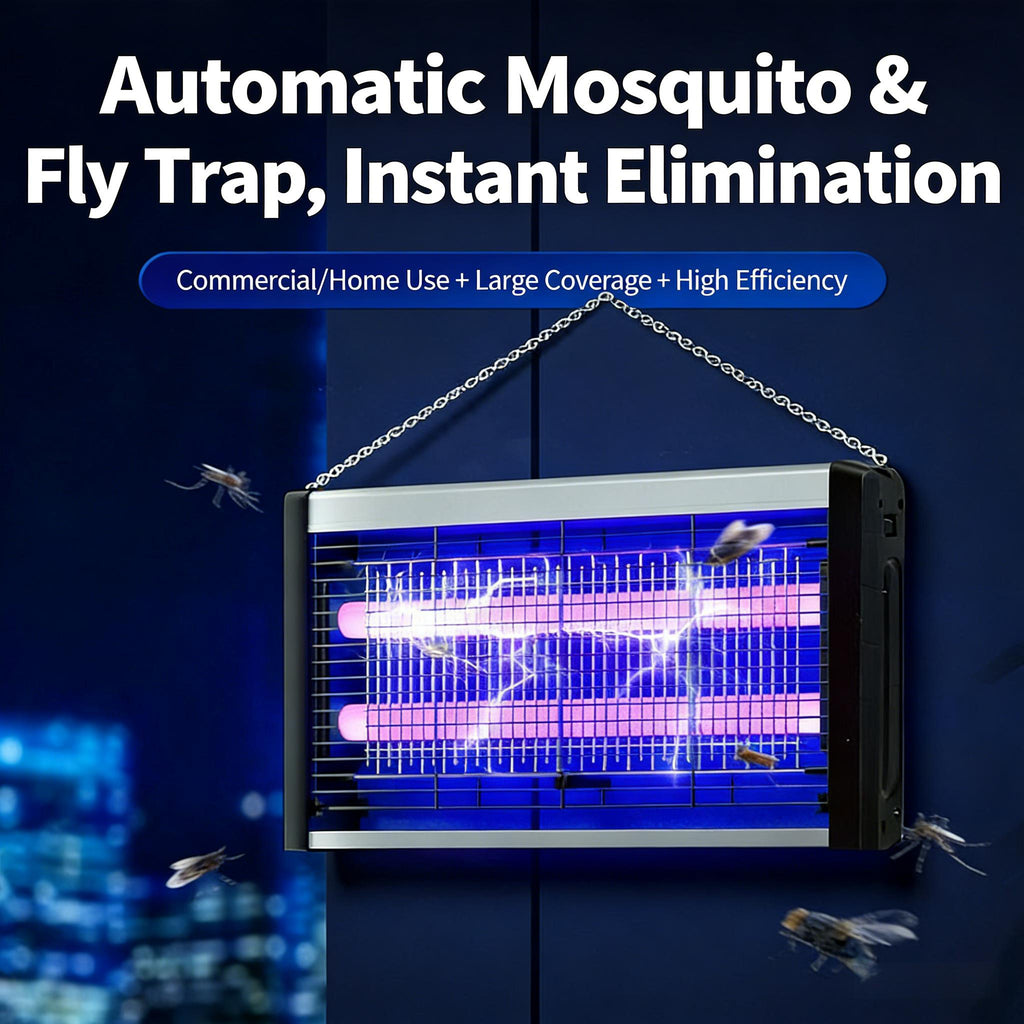 Calelin UV Bug Zapper: 120㎡ Coverage, 1500V Instant Kill – Safe for Homes &amp; Businesses