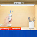 Calelin Multi-Functional LED Under Cabinet Light, Remote Control Dimmable & Timing Closet Lamp with 1200mAh Battery, Magnetic Stick-On Wireless Light for Bedroom, Dorm, Kitchen